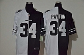 Nike Bears 34 Walter Payton Black And White Split Vapor Untouchable Limited Jersey Dzhi,baseball caps,new era cap wholesale,wholesale hats